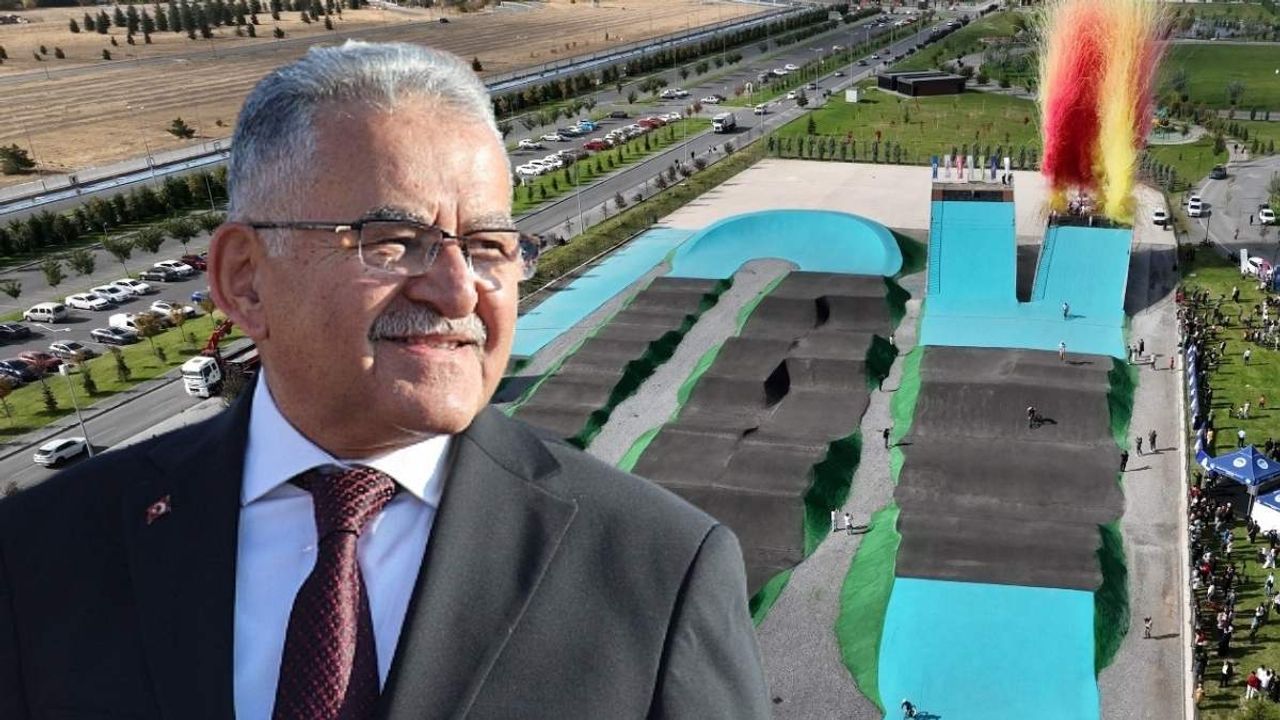 Kayseri’de BMX Parkuru açılışında: Başkan Büyükkılıç’tan müjde üstüne müjde