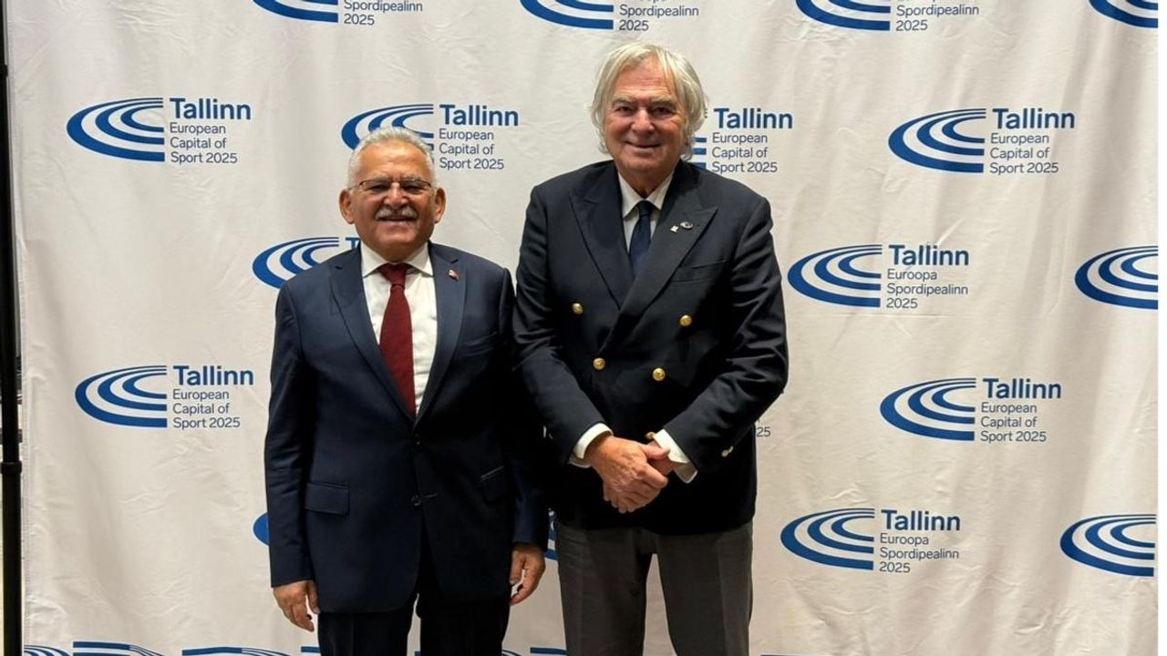Başkan Büyükkılıç Estonya’da: Kayseri ‘Dünya Spor Başkenti’ olma yolunda