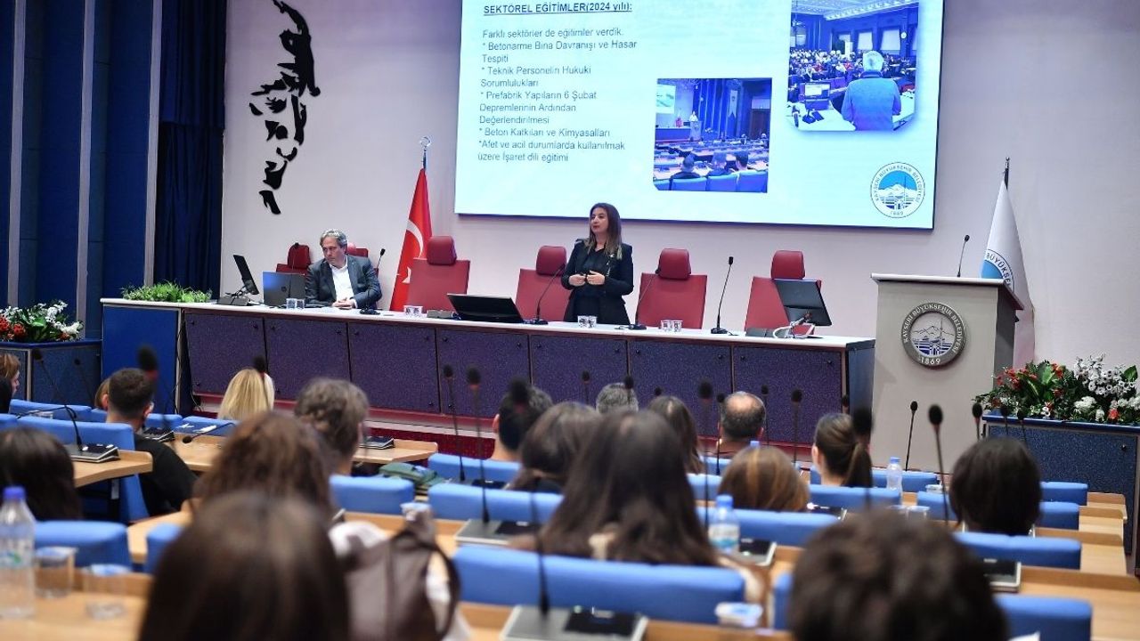Kayseri Büyükşehir’den TOBB Üniversitesi öğrencilerine örnek sunum