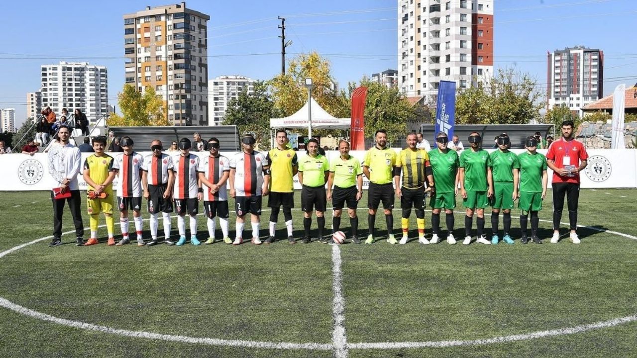 Kayseri Görme Engelliler Spor Kulübü Sesi Görenler 1. Lig’de şampiyon oldu