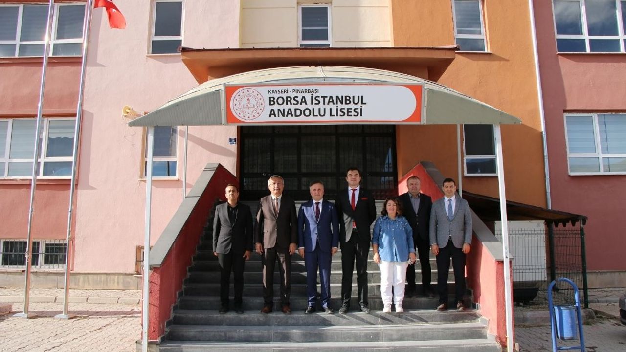Kayseri İl Millî Eğitim Müdürü Coşkun Esen’den ilçe ilçe eğitim turu