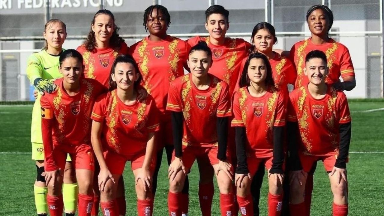 Kayseri Kadın FK Lige Hatay’da başlayacak