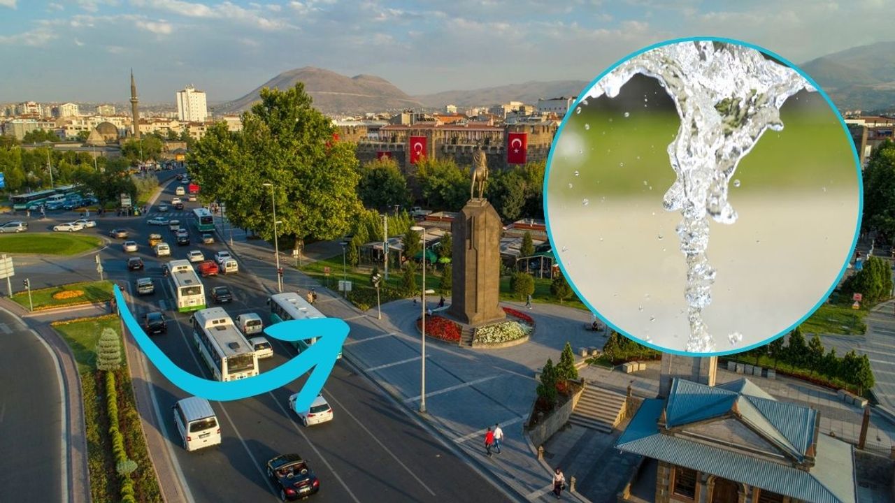 Kayseri’de yarın 8 saat su akmayacak! O mahalleler açıklandı
