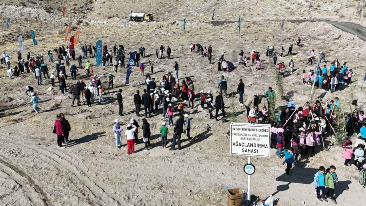 Kayseri ilçelerinden gurur verici destek: Hedef 38 bin