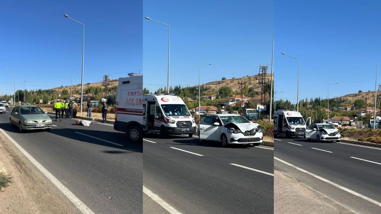 Kayseri yolunda kaza! Otomobilin çarptığı kadın hayatını kaybetti