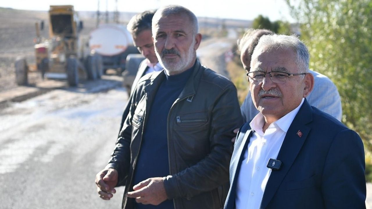 Başkan Büyükkılıç’tan yerinde denetim: Kırsal mahallelere konforlu ulaşım geliyor
