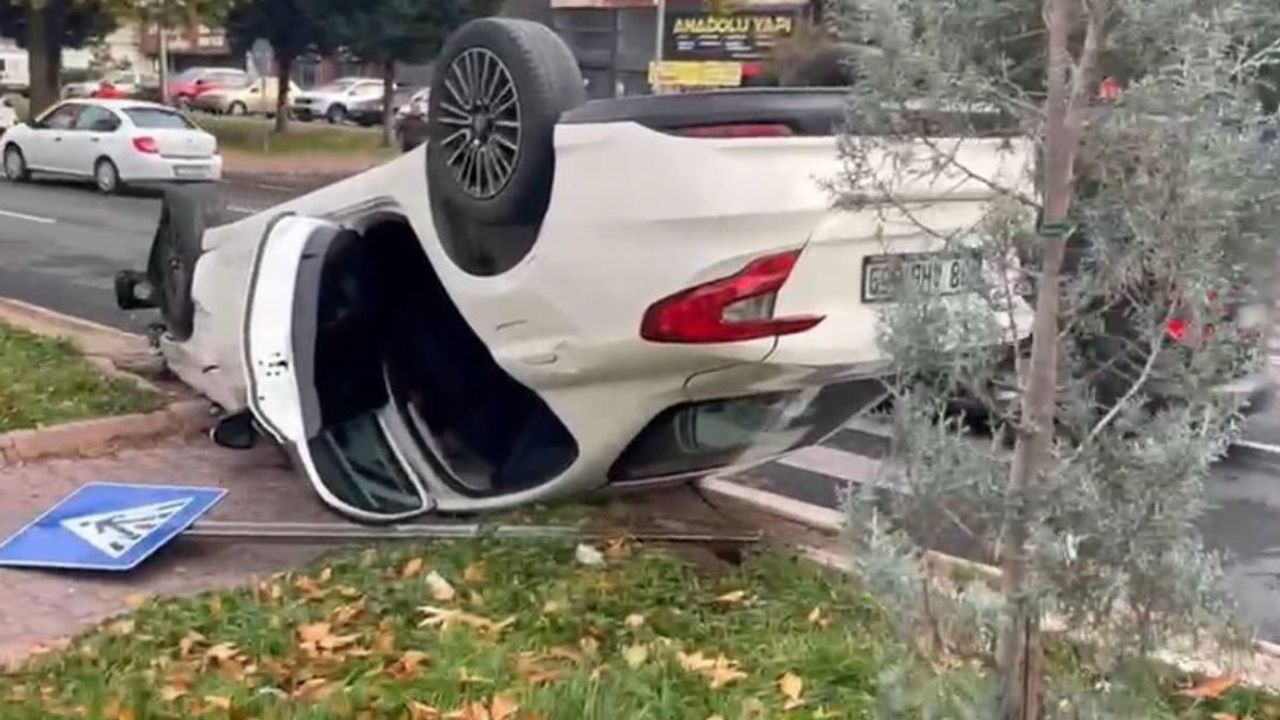 Kayseri’de zincirleme trafik kazası: 1 kişi yaralandı