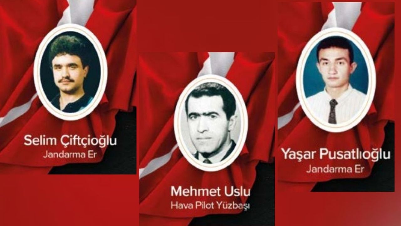 19 Ekim şehitleri: Kayseri’nin üç kahramanı rahmetle anılıyor