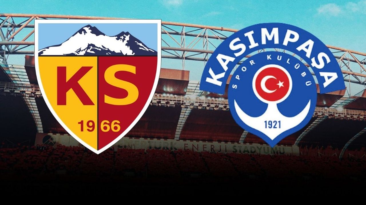 Kayserispor ve Kasımpaşa rakip oluyor! Bu istatistik çok dikkat çekti