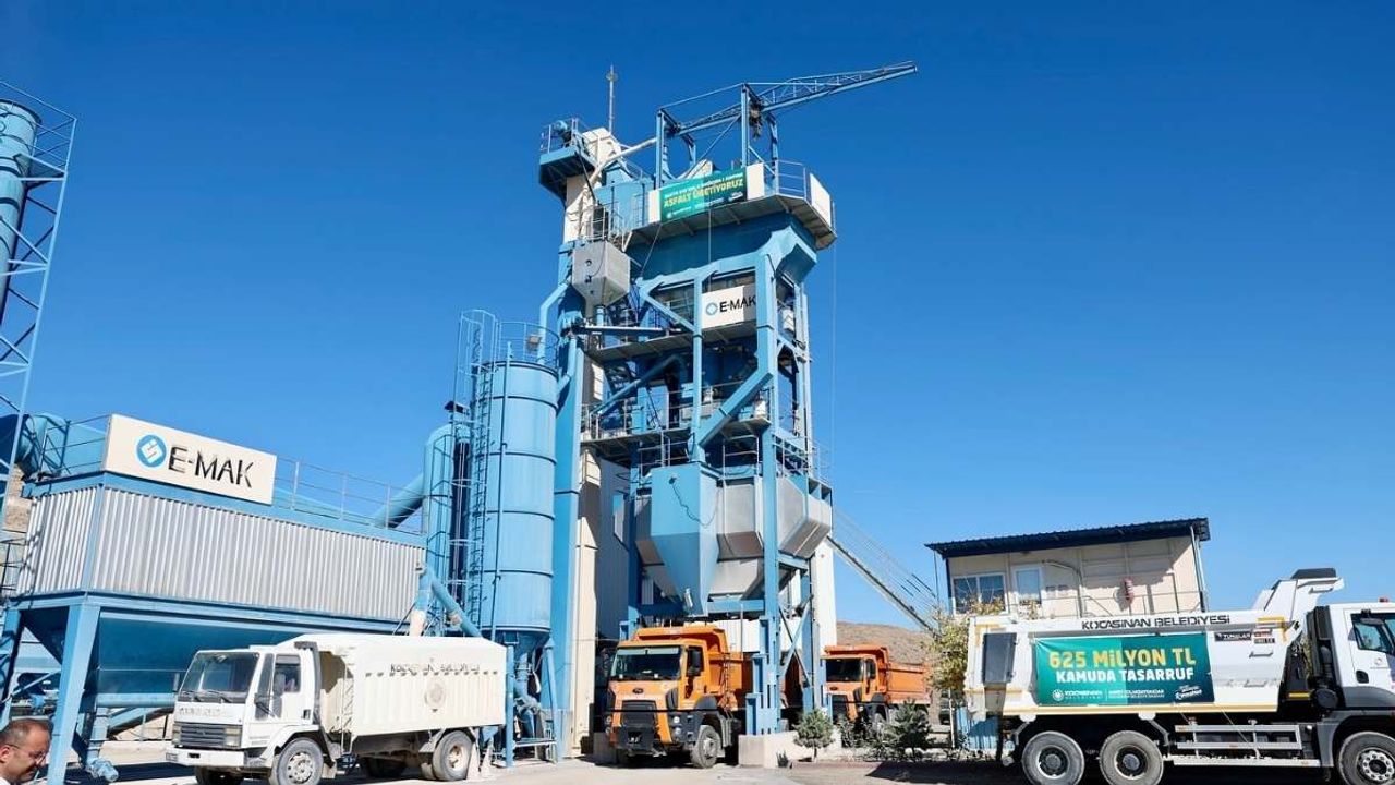 Kocasinan Belediyesi 1 Milyon 225 bin asfaltla tarih yazdı!