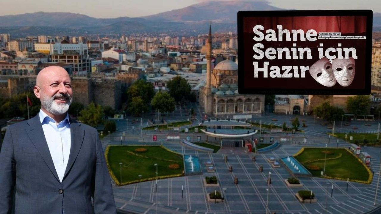 Perde Kocasinan’da açılıyor! Belediye, yeni oyuncularını arıyor!