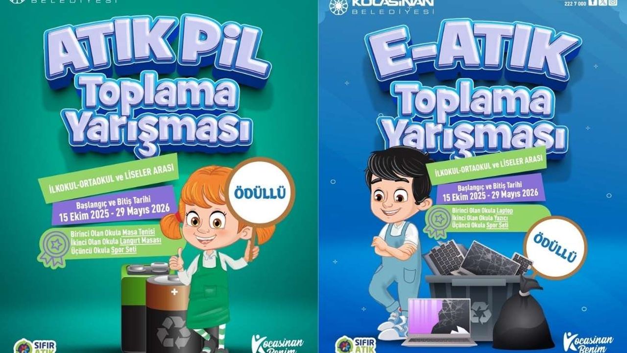 Kocasinan Belediyesi'nden iki büyük yarışma!