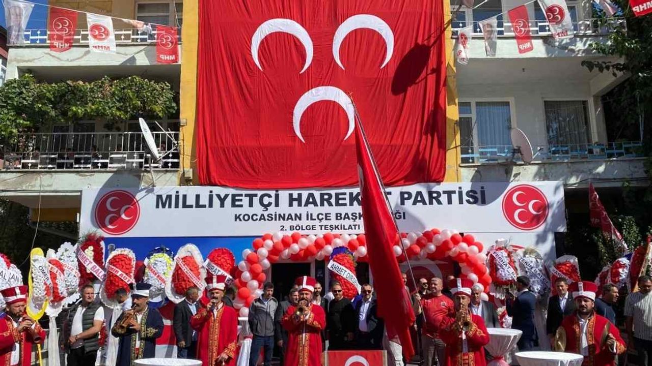 Kocasinan’da MHP’den gündem yaratan açılış: “Biz bu mahallenin evlatlarıyız!”