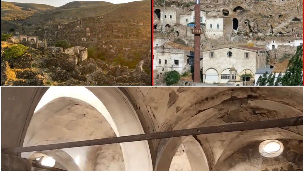 Kayseri'nin terk edilmiş hayalet mekanları zamana direniyor!