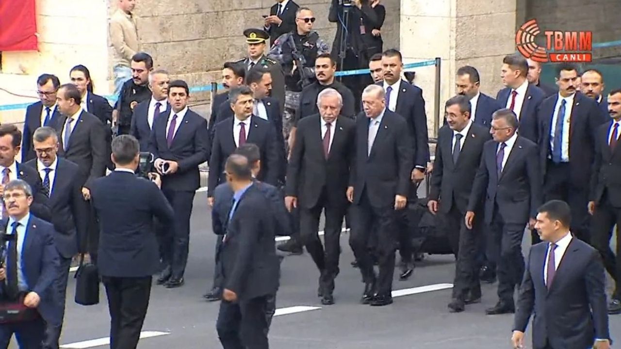 Meclis CHP'siz açıldı: Erdoğan konuşmasını gerçekleştirdi