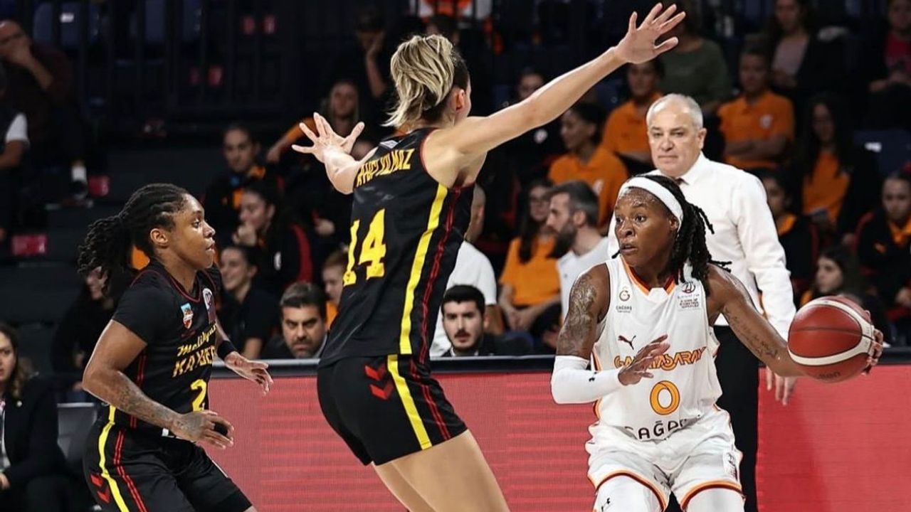 Melikgazi Kayseri Basketbol  Galatasaray’a kaybetti