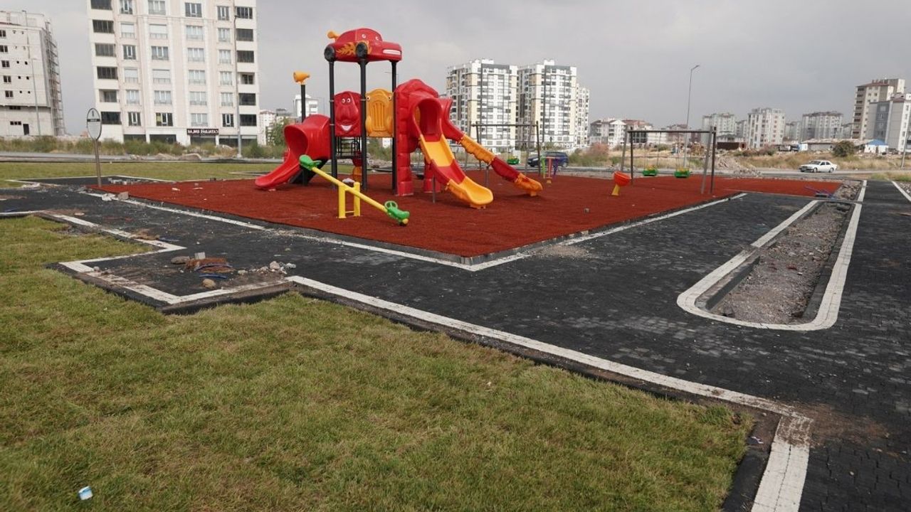 Melikgazi Belediyesi’nden 5 yeni park! 2025 parkların yılı olacak