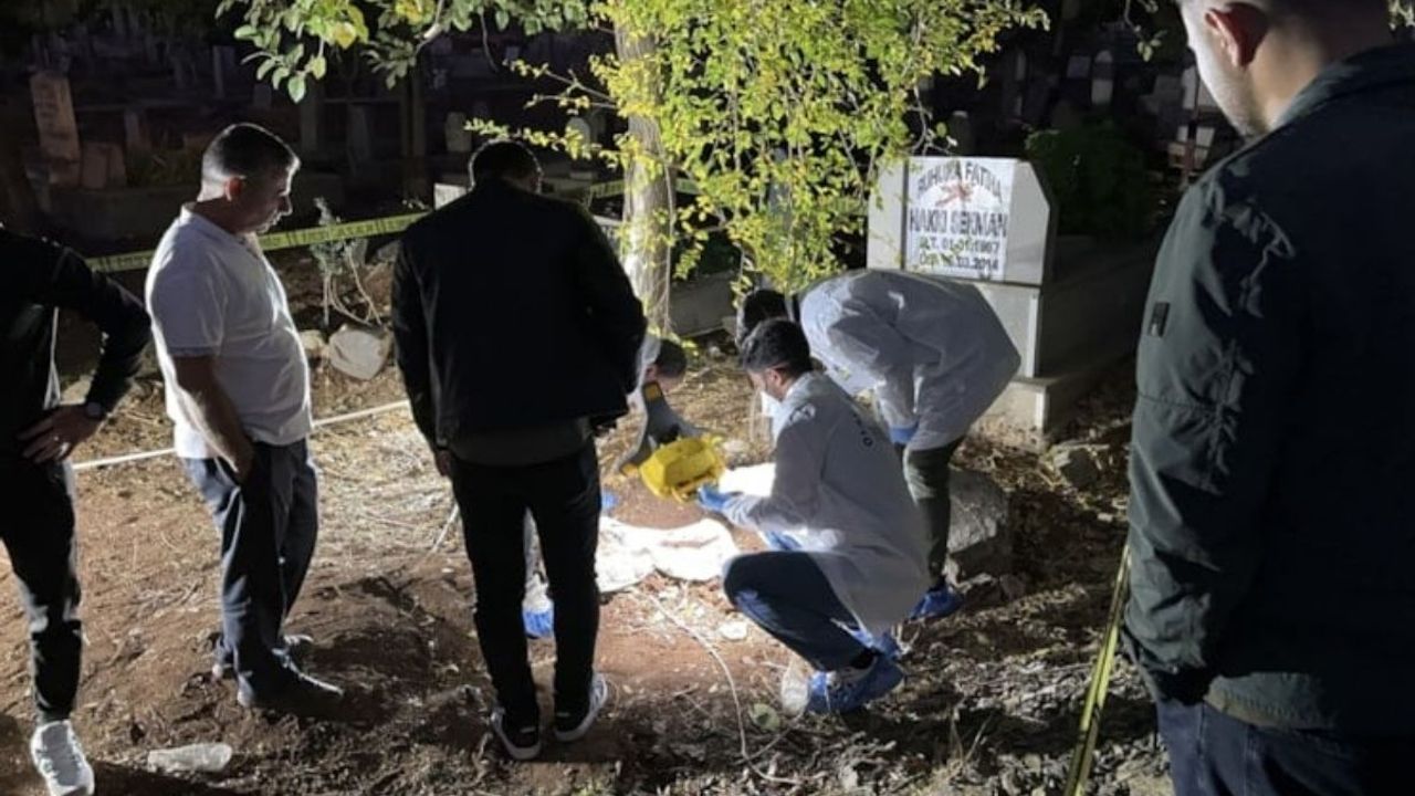 Eşinin mezarını ziyarete gitmişti: Ölü bebek buldu!