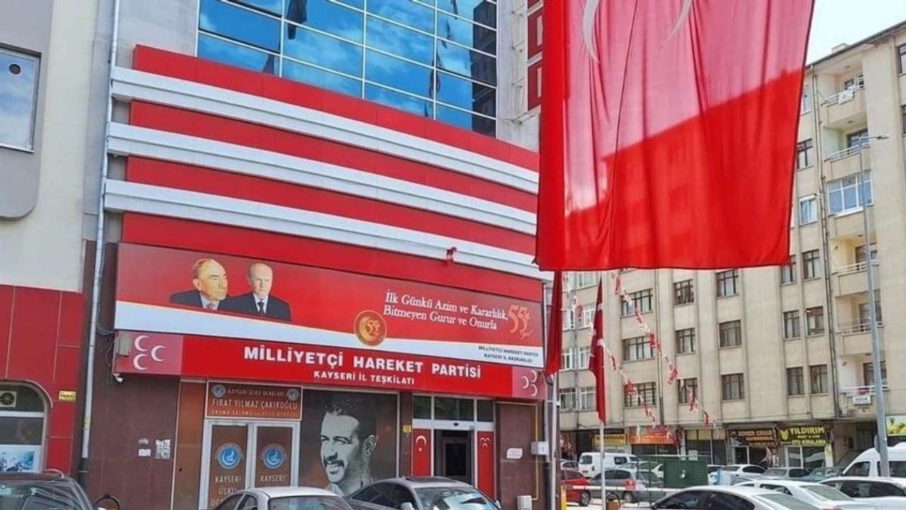 MHP Kayseri İl Başkan Yardımcısının acı günü