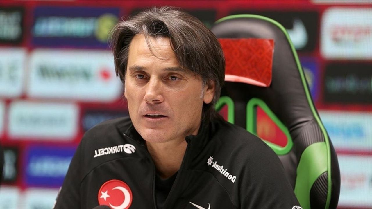A Milli Takım Teknik Direktörü Vincenzo Montella ‘’Onları böyle görmek beni gururlandırıyor’’
