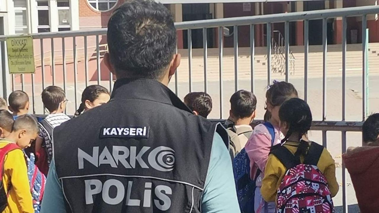 Kayseri’de Narko-Okul operasyonu: Polis 16 şahsı sorguya aldı!