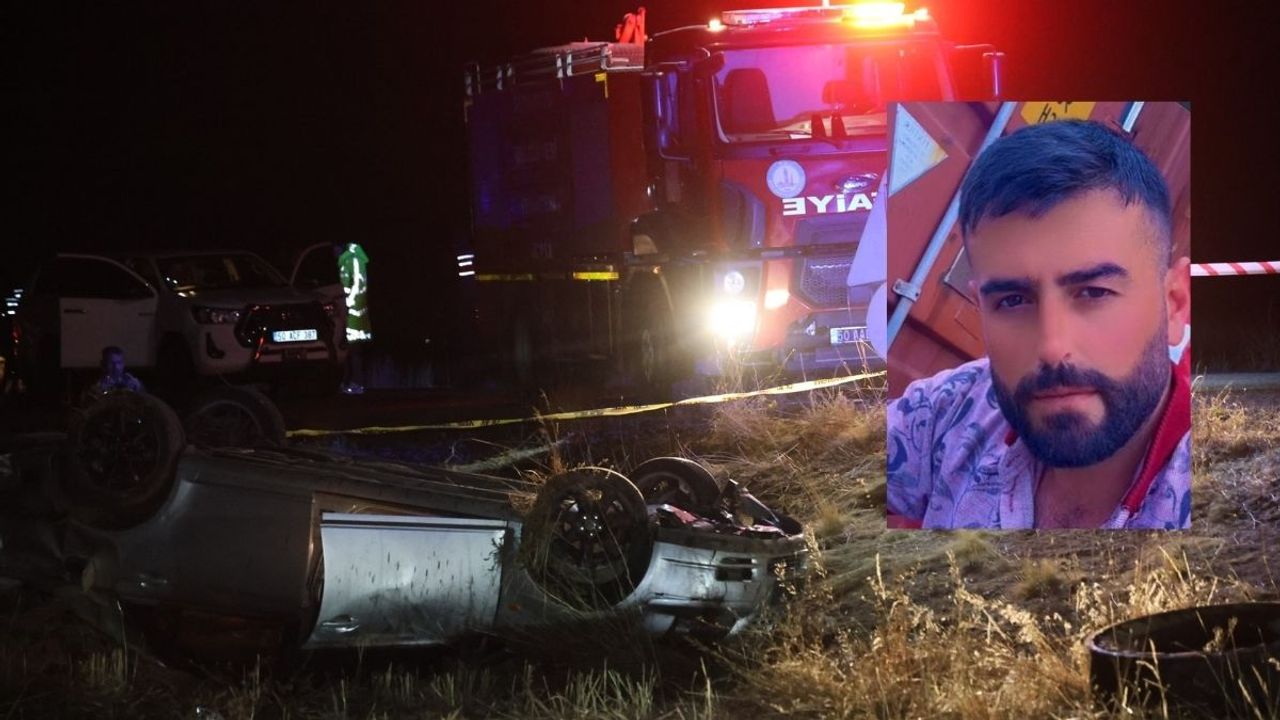 Nevşehir’de feci kaza: 2 ölü 1 yaralı