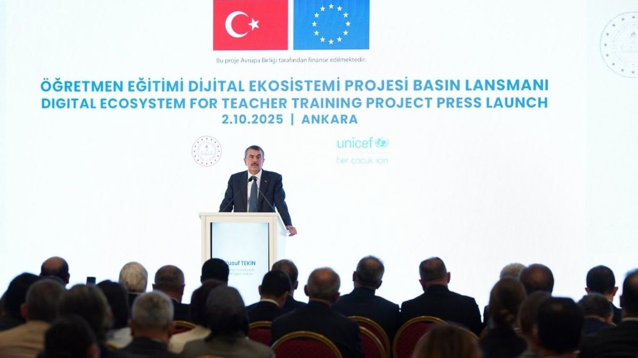 'Öğretmen Eğitimi Dijital Ekosistemi' projesi tanıtıldı