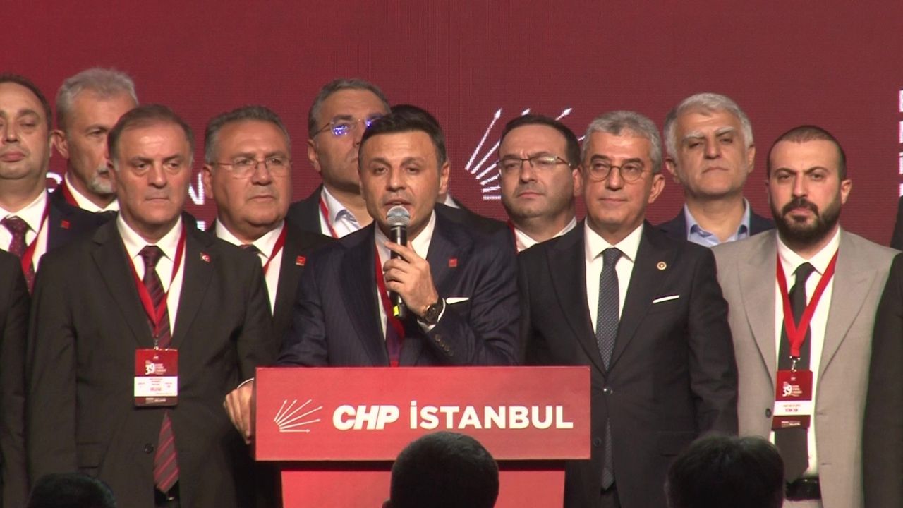 Özgür Çelik oy çokluğu ile CHP İstanbul İl Başkanı seçildi