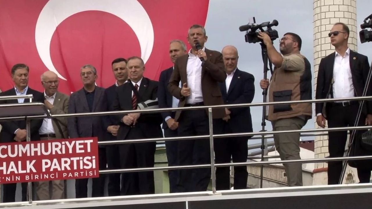 Özgür Özel'den İmamoğlu'na Çağlayan desteği