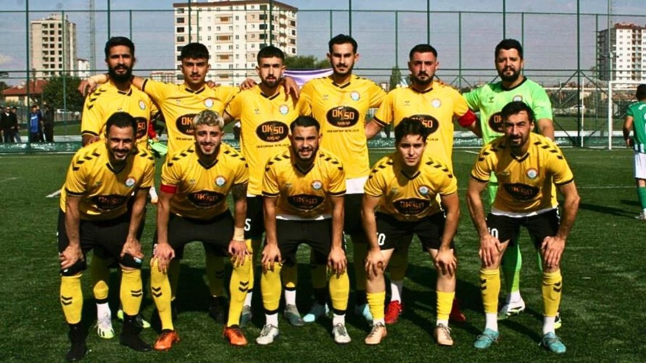 Kayseri Şekerspor Döğerspor maçında kazanan olmadı