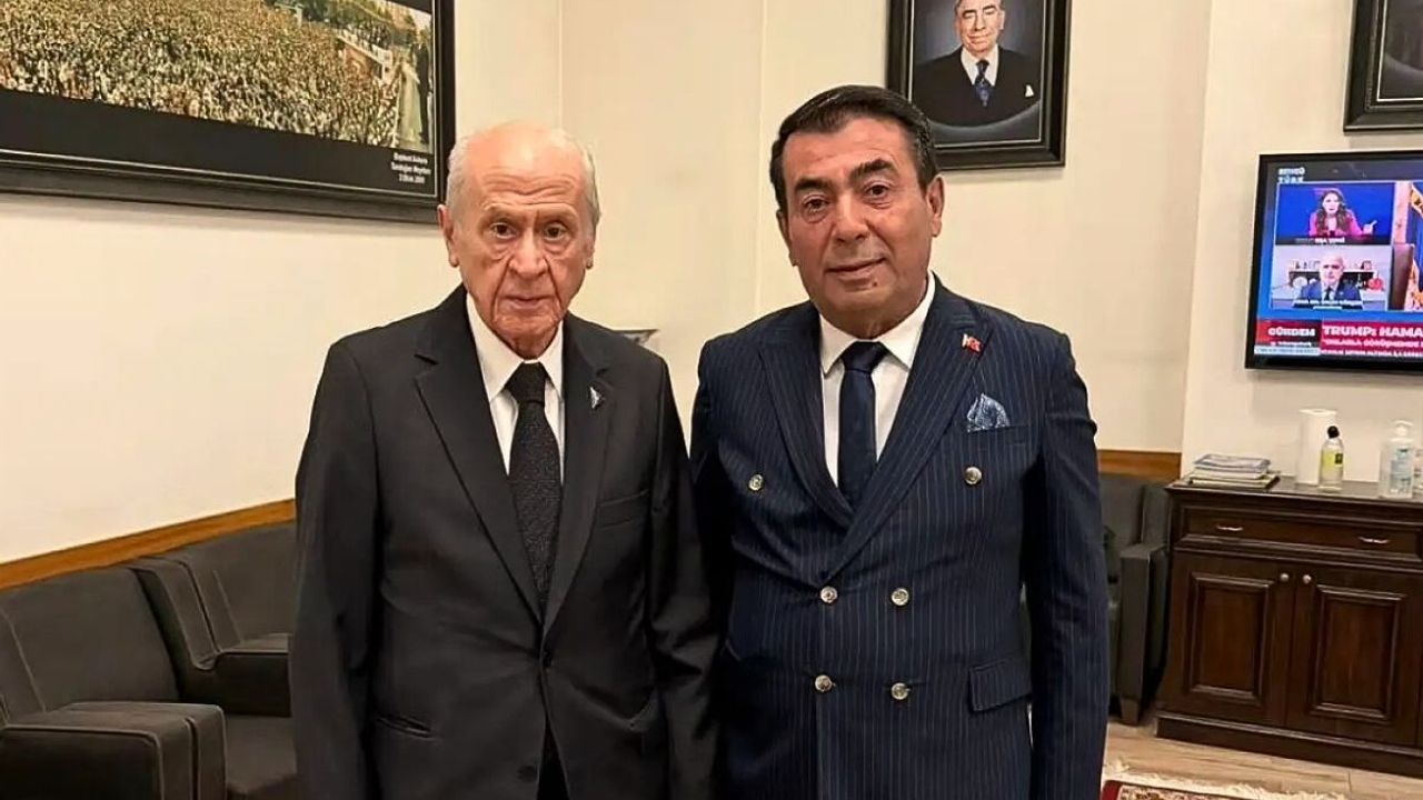 Selahattin Metin Devlet Bahçeli'ye Bünyan projelerini anlattı