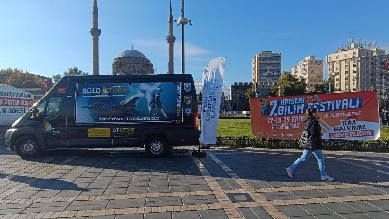 Geri sayım başladı! SOLOTÜRK Kayseri semalarında yükselecek!