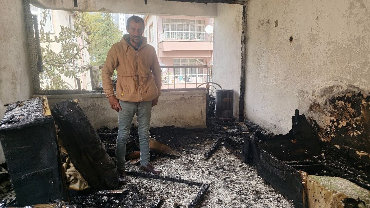Yangında evini kaybetmişti: Yardıma Talas Belediyesi koştu