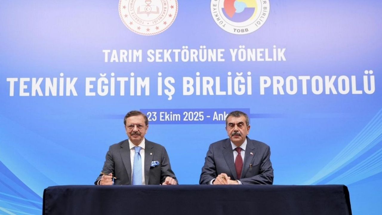 TOBB ve MEB’den meslek eğitiminde güç birliği