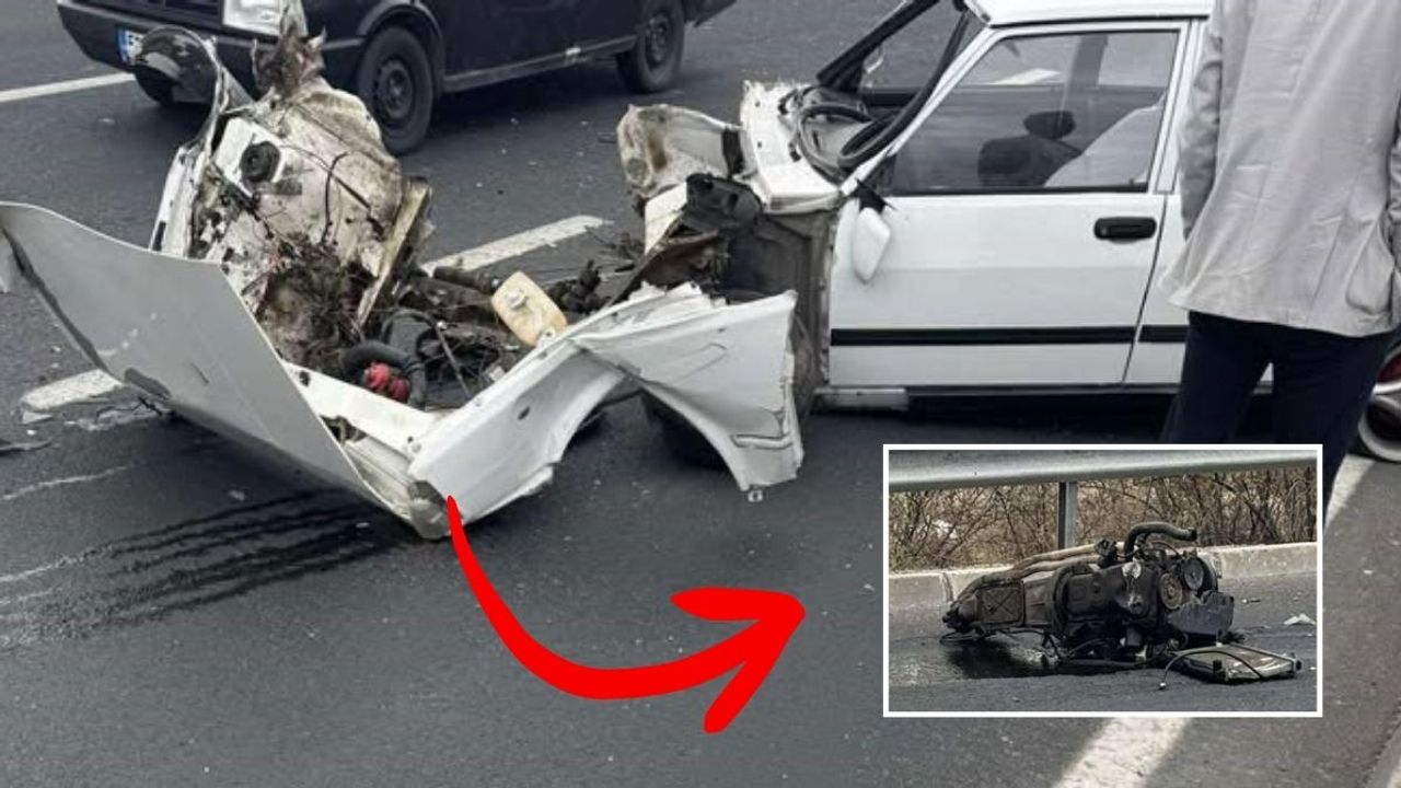 Tofaş’ın motoru fırladı: 2 kişi yaralandı