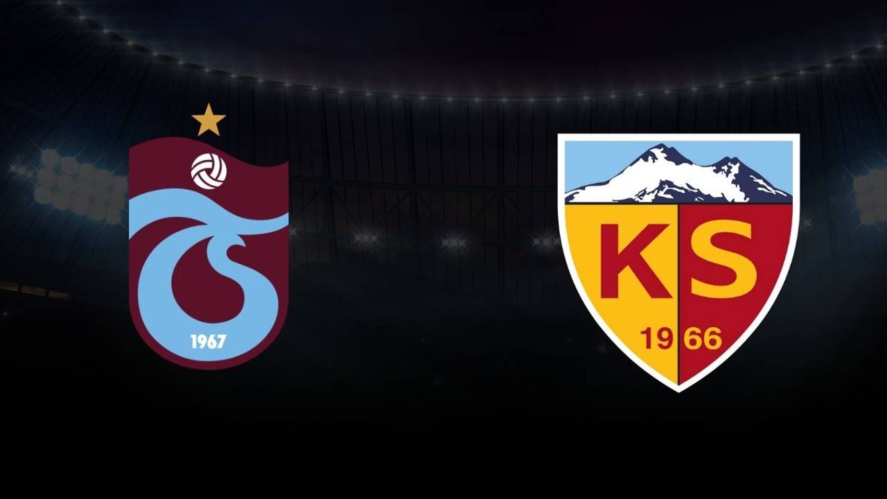 Trabzonspor Kayserispor maçı hangi kanalda? Maç nasıl izlenir? Muhtemel 11’ler