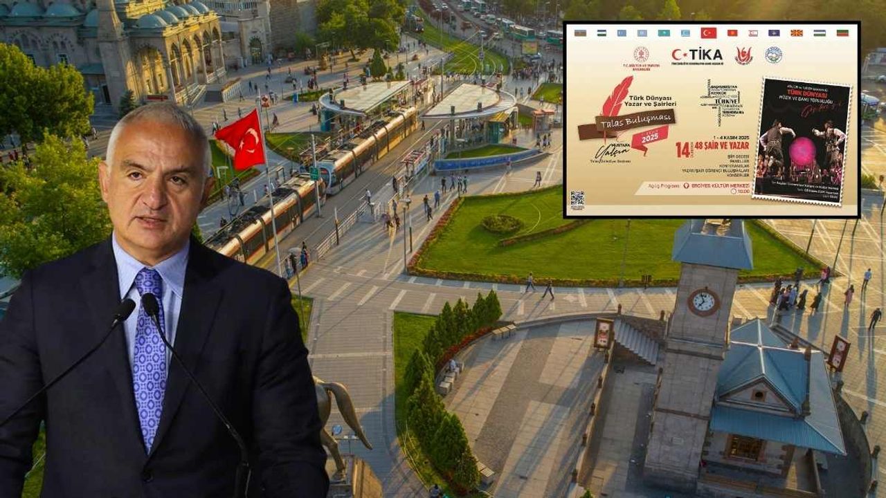 Türk dünyası Talas’ta buluşuyor: 14 ülkeden 48 isim Kayseri’de!