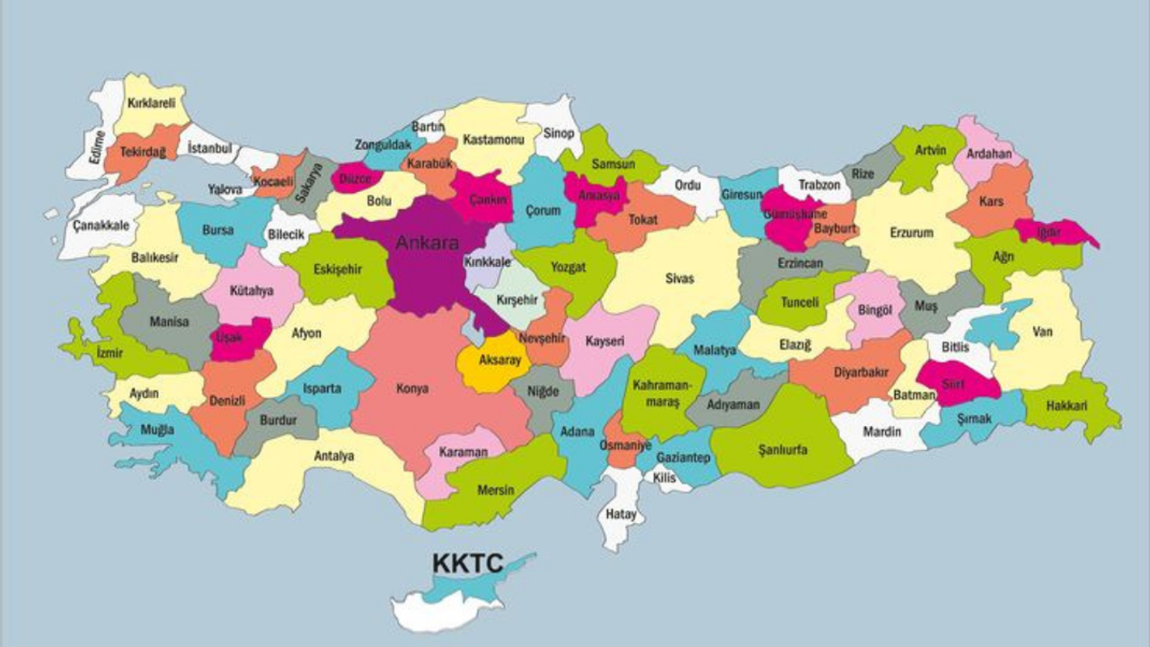 Türkiye’de il sayısı 100’e çıkıyor! Yeni plaka listesi hazır