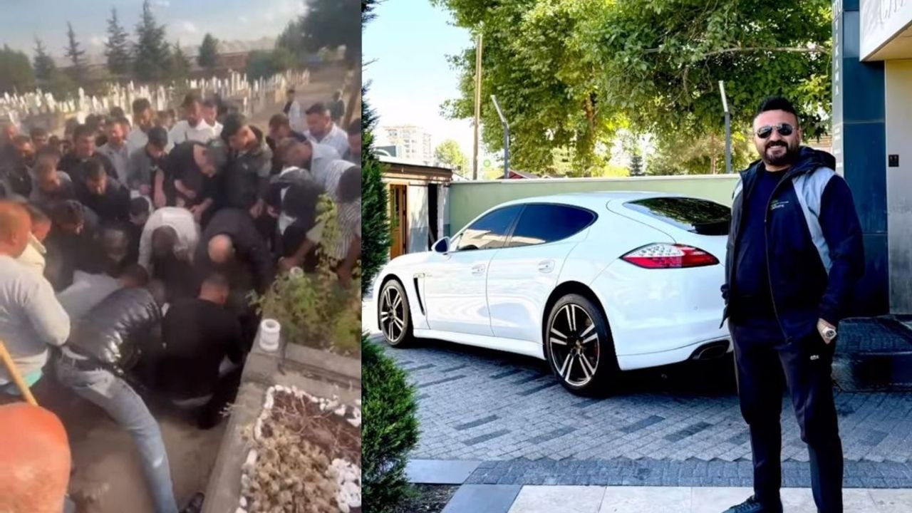 Porsche’sinde öldürülen Kayserili iş insanı toprağa verildi!