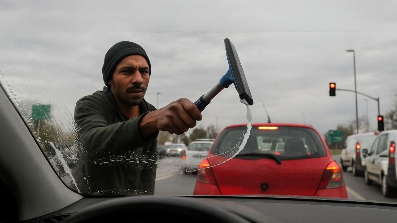 Trafikte cam silenlere dikkat! Bu davranış ‘yağmaya teşebbüs’ sayılıyor
