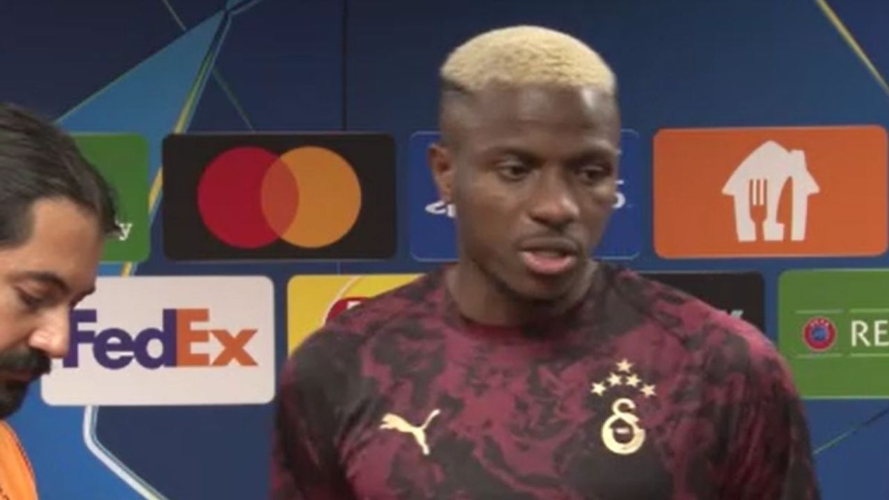 Victor Osimhen ‘’Dünyanın en büyük kulübü Galatasaray’’