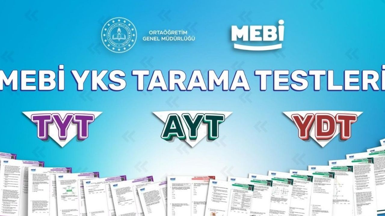 Yapay zekâ destekli “MEBİ” platformunda YKS tarama testleri başladı