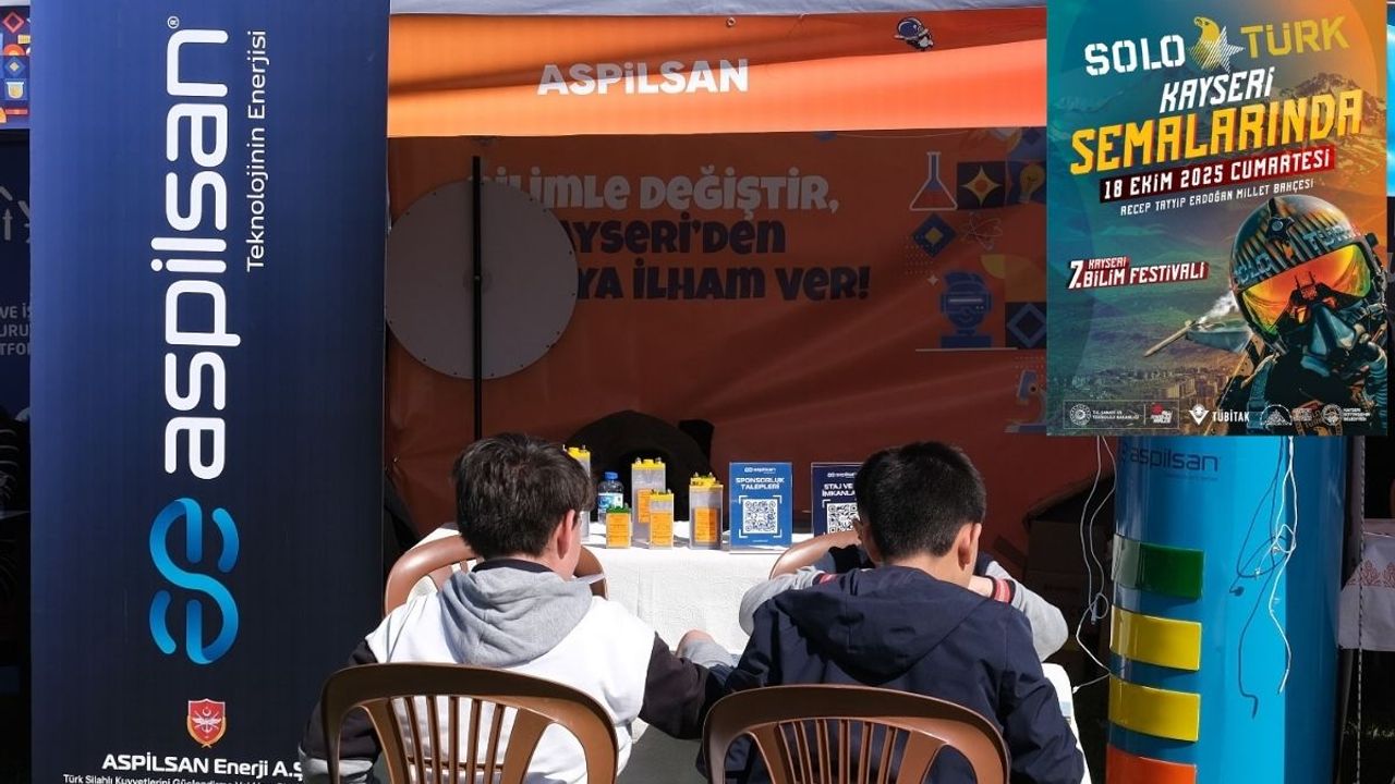ASPİLSAN Enerji, Kayseri Bilim Festivali’nde!