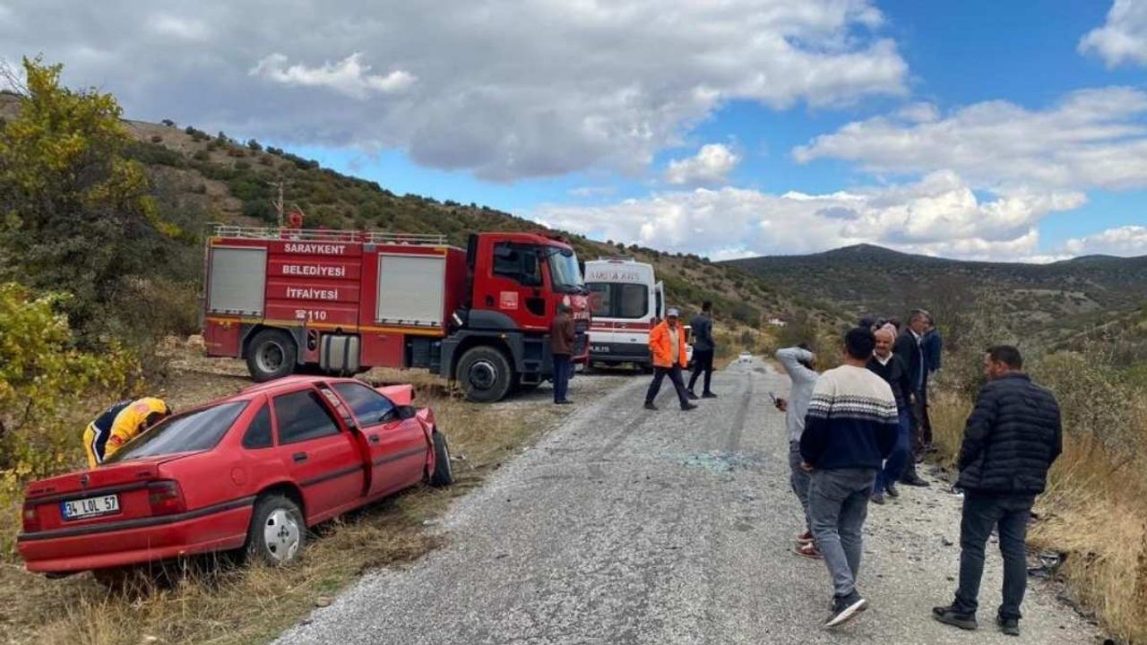 Yozgat’ta feci çarpışma: 1 ölü
