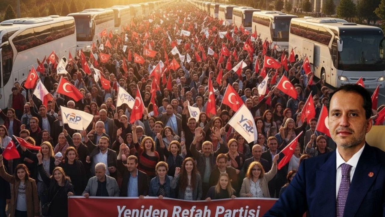 Kayseri'den Ankara'ya Refah Seli! 1200 kişi gidiyor!