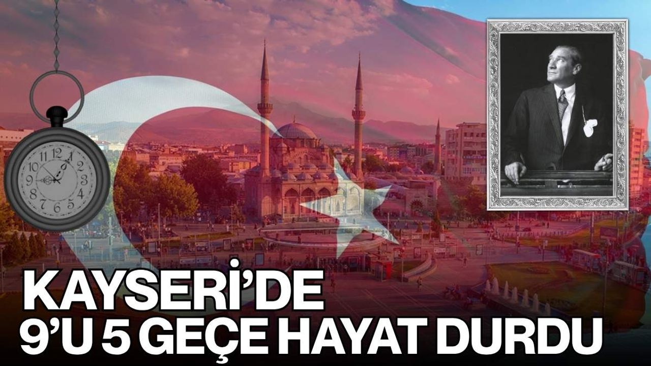 Kayseri’de 9’u 5 geçe hayat durdu