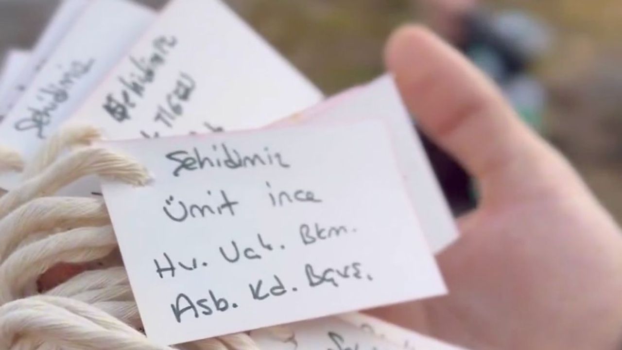 21 şehidimiz Kayseri’de fidan oldu toprakla buluştu!