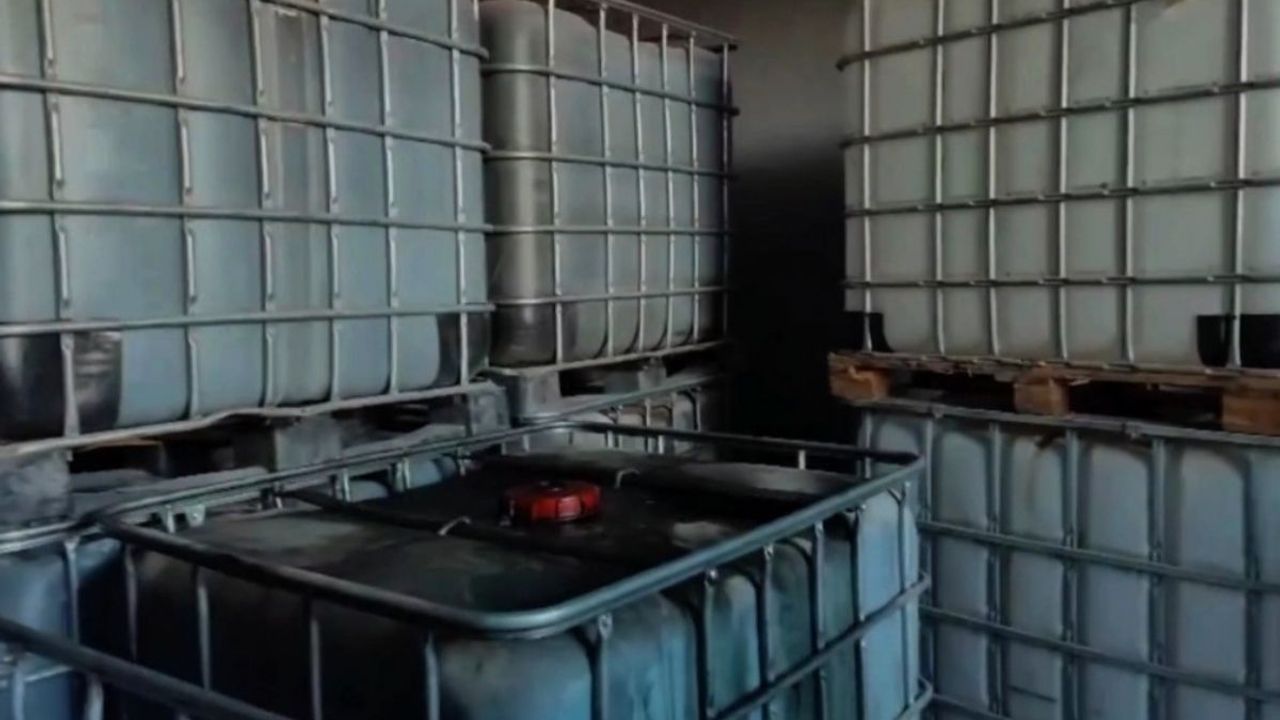 OSB’de 33 bin litre kaçak akaryakıt yakalandı!