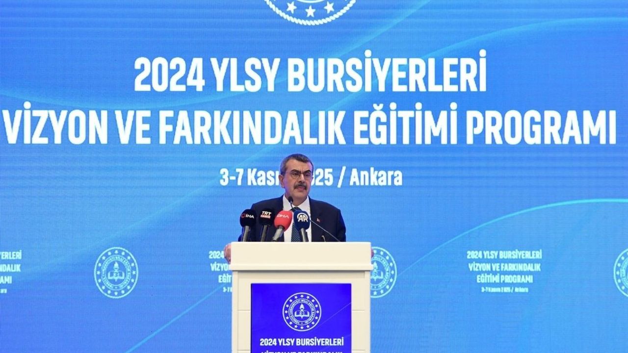 Bakan Tekin, 2024 YLSY bursiyerlerine seslendi: Türkiye’nin size ihtiyacı var