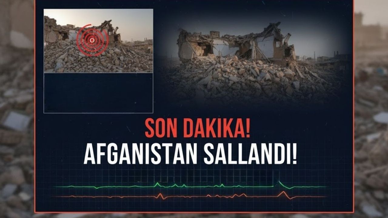 Afganistan’da 6,3 büyüklüğünde deprem!